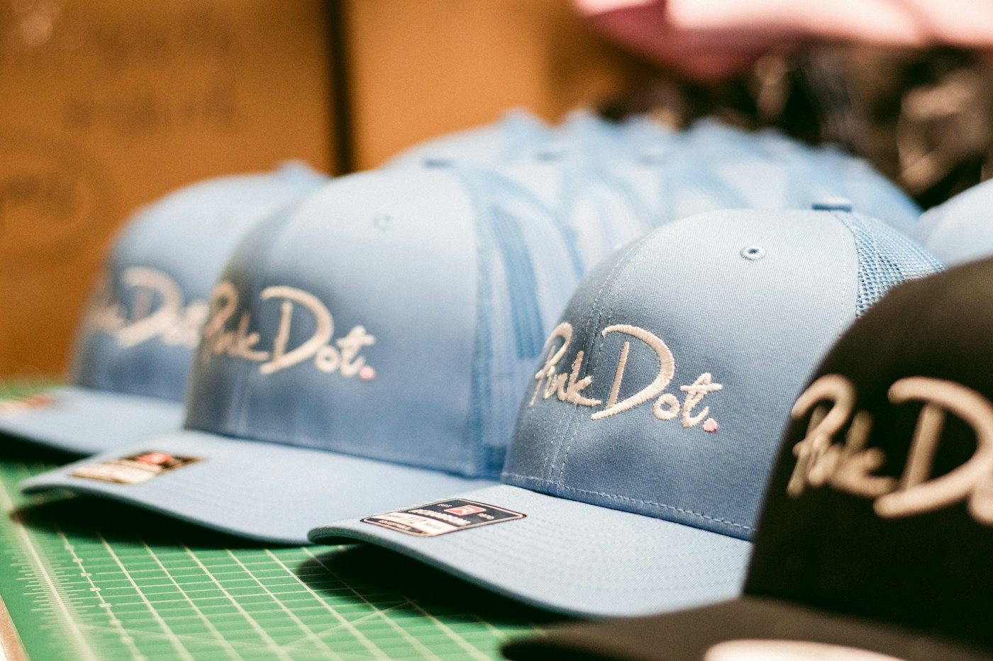 Custom hat production