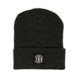 Heather gray beanie reference photograph
