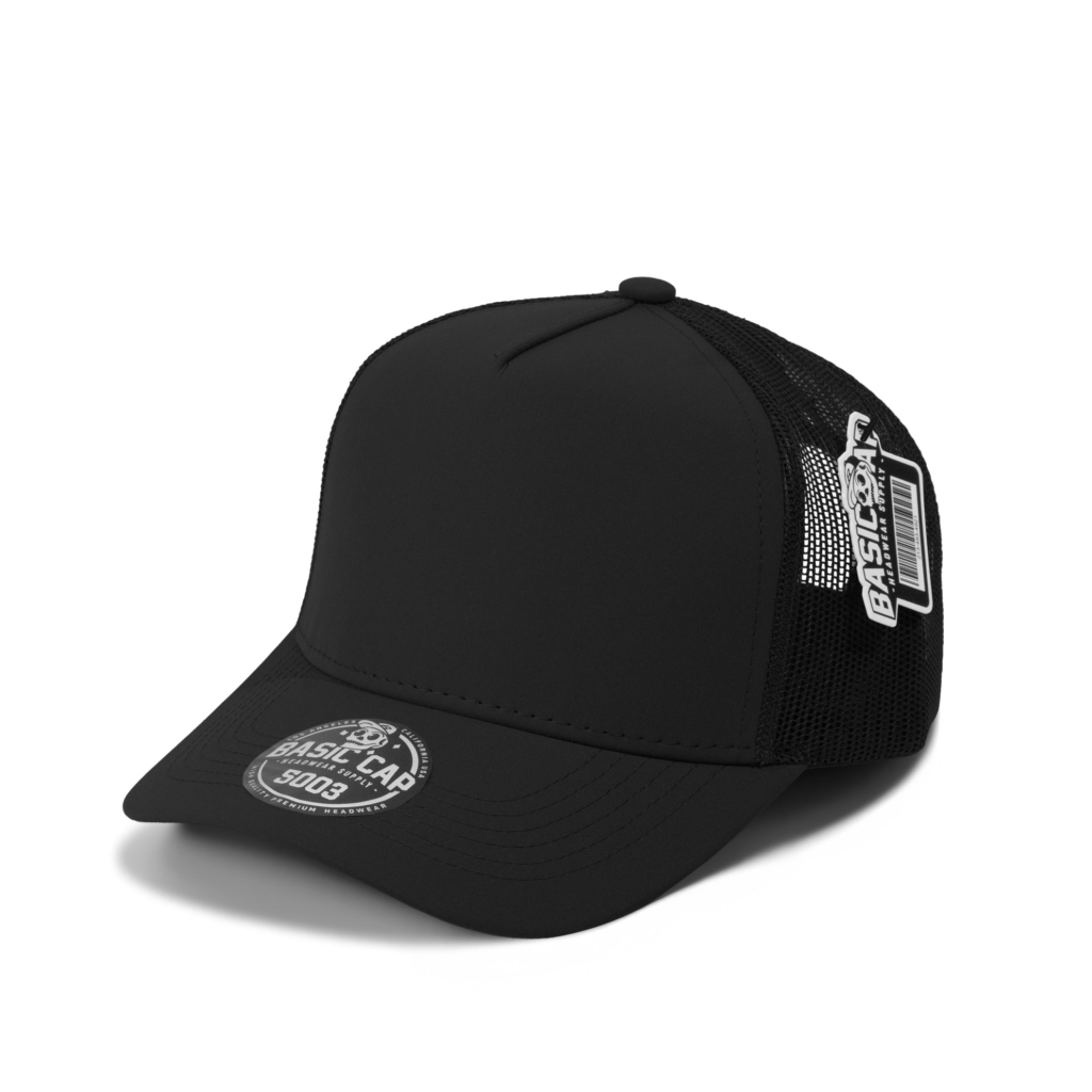 Plain Curve 5Panel Mesh Hat 5003